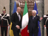 Mattarella incontra una delegazione ucraina al Quirinale