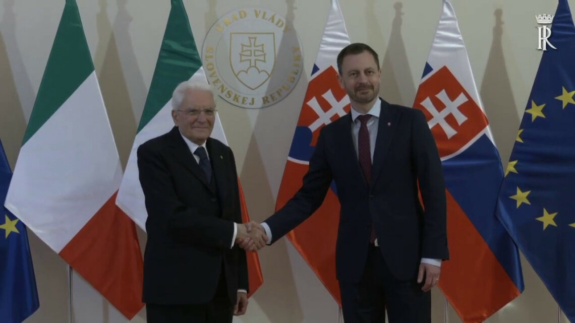 Slovacchia, Mattarella incontra il primo ministro Slovacchia, Mattarella incontra il primo ministro