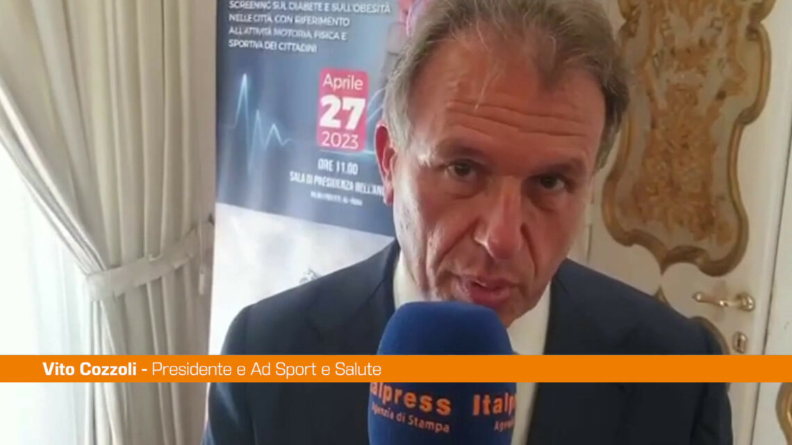 Cozzoli “Sport da vedere come miglioramento della vita” Cozzoli “Sport da vedere come miglioramento della vita”