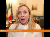 Meloni “Siccità problema ciclico, interveniamo in maniera strutturale”