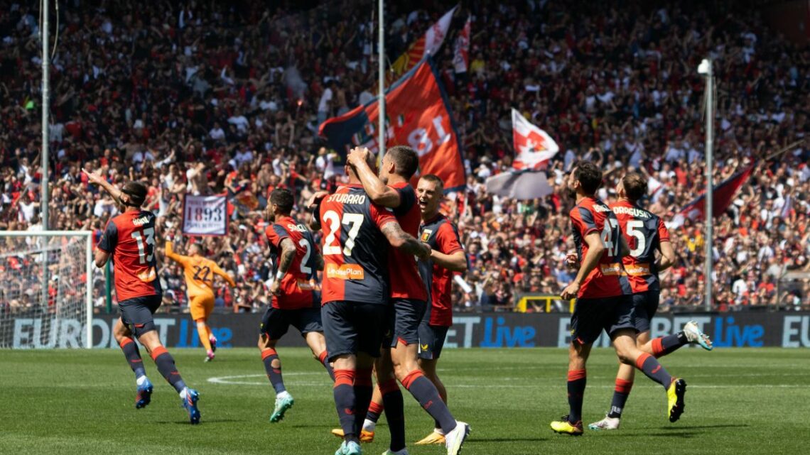 Genoa promosso in Serie A dopo un anno di B Genoa promosso in Serie A dopo un anno di B
