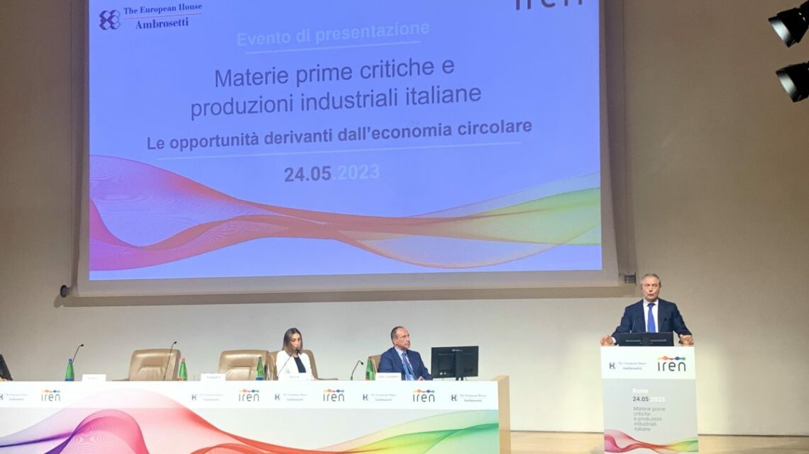 Materie prime strategiche, economia circolare sempre più decisiva Materie prime strategiche, economia circolare sempre più decisiva