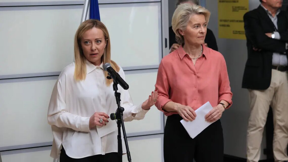 Alluvione, Von der Leyen con Meloni in E.Romagna “Europa è con voi” Alluvione, Von der Leyen con Meloni in E.Romagna “Europa è con voi”