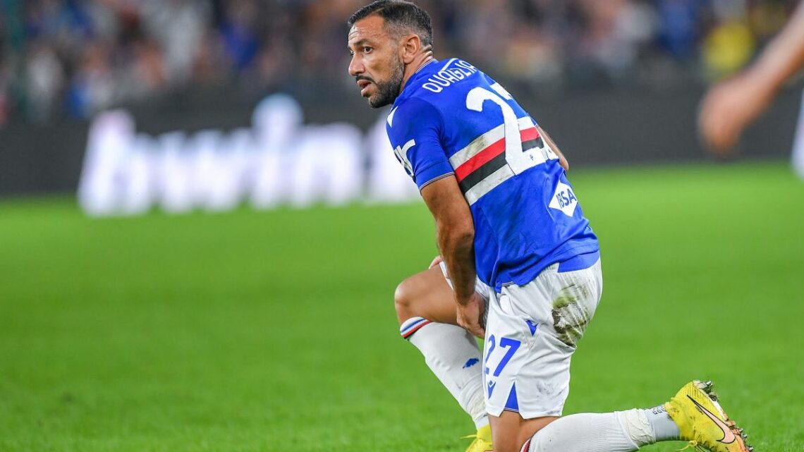 Orgoglio Samp, 2-2 contro il Sassuolo. Quagliarella in lacrime Orgoglio Samp, 2-2 contro il Sassuolo. Quagliarella in lacrime