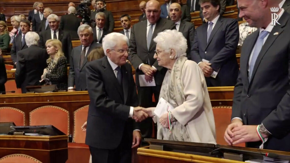 Mattarella in Senato per il 75^ anniversario della prima seduta Mattarella in Senato per il 75^ anniversario della prima seduta