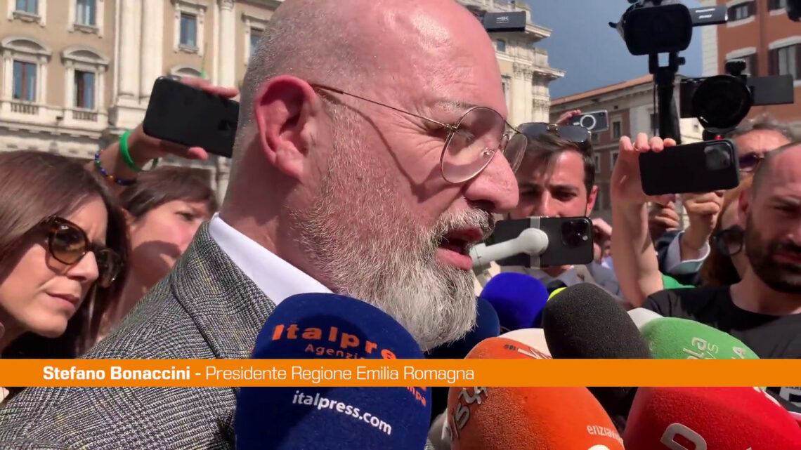 Maltempo, Bonaccini “Oggi primo passo molto importante” Maltempo, Bonaccini “Oggi primo passo molto importante”