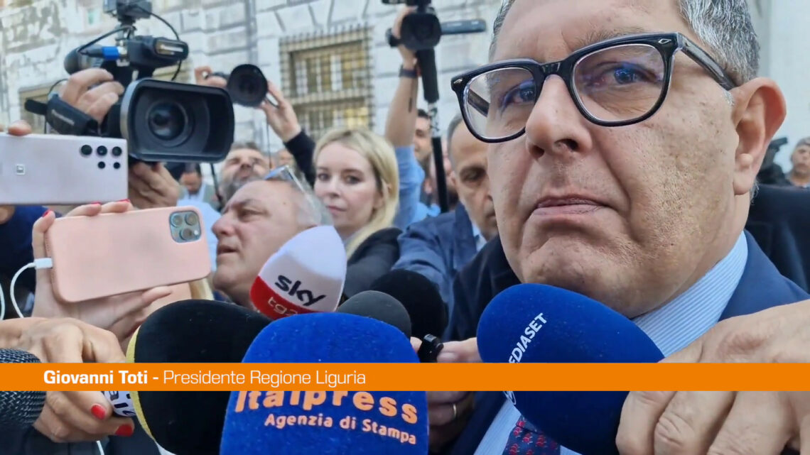 Toti “La nuova diga di Genova è un secondo risorgimento” Toti “La nuova diga di Genova è un secondo risorgimento”