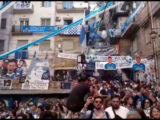 Festa scudetto a Napoli, per le vie della città si cammina a fatica