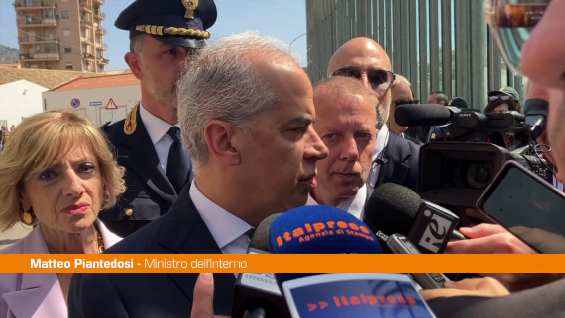 Piantedosi “Un anno importante per la lotta alla mafia” Piantedosi “Un anno importante per la lotta alla mafia”
