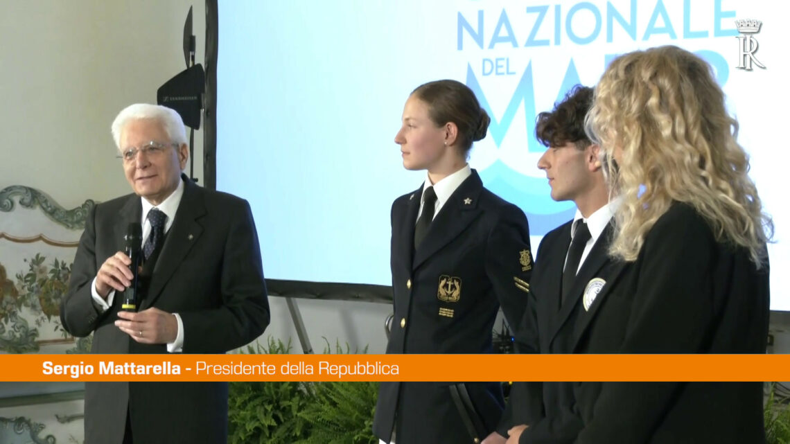 Mattarella “Il mare elemento di civiltà e sviluppo” Mattarella “Il mare elemento di civiltà e sviluppo”