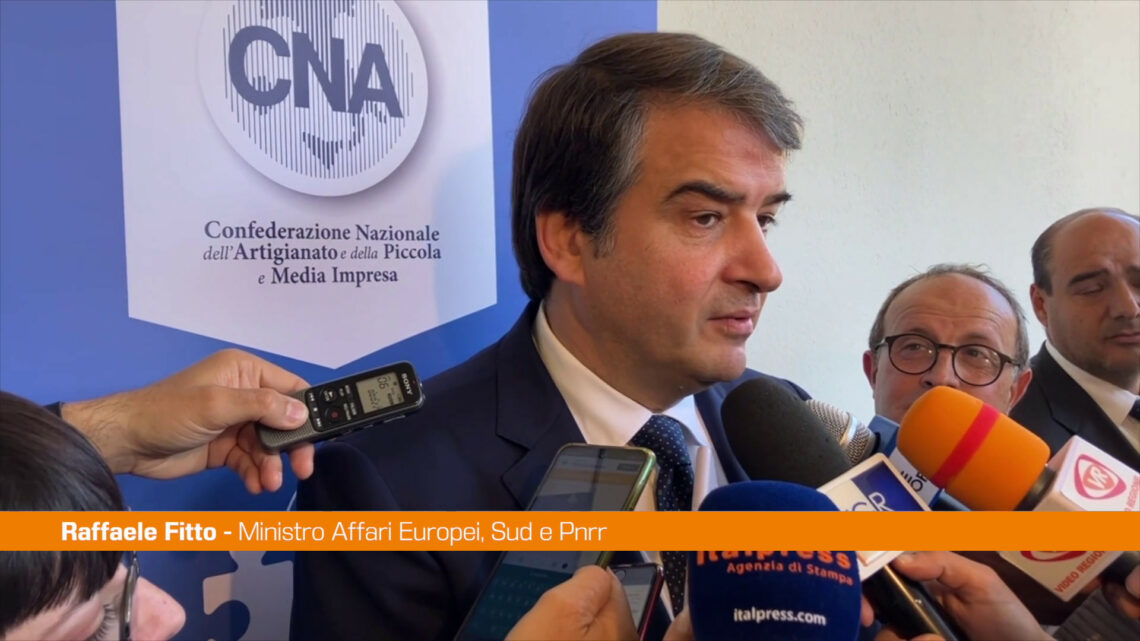Pnrr, Fitto “Stiamo valutando i singoli interventi” Pnrr, Fitto “Stiamo valutando i singoli interventi”