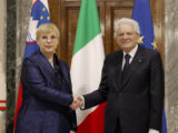 Mattarella incontra la presidente slovena