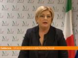 Maltempo, Calderone “Prese misure per mettere in sicurezza il lavoro”