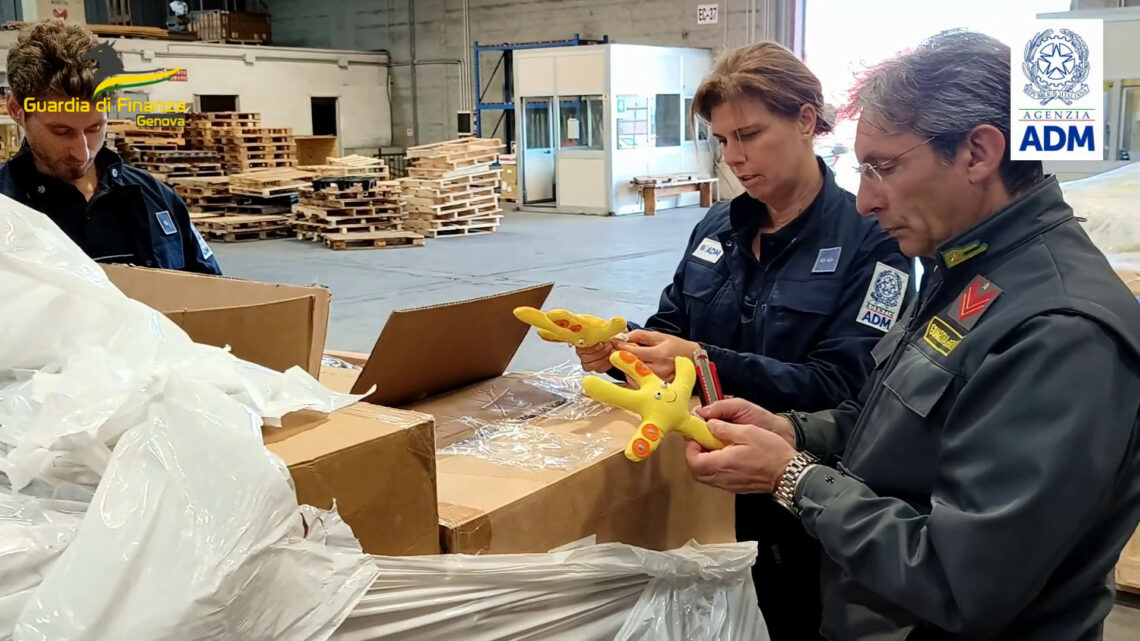 Sequestrati a Genova oltre 95.000 giocattoli pericolosi Sequestrati a Genova oltre 95.000 giocattoli pericolosi