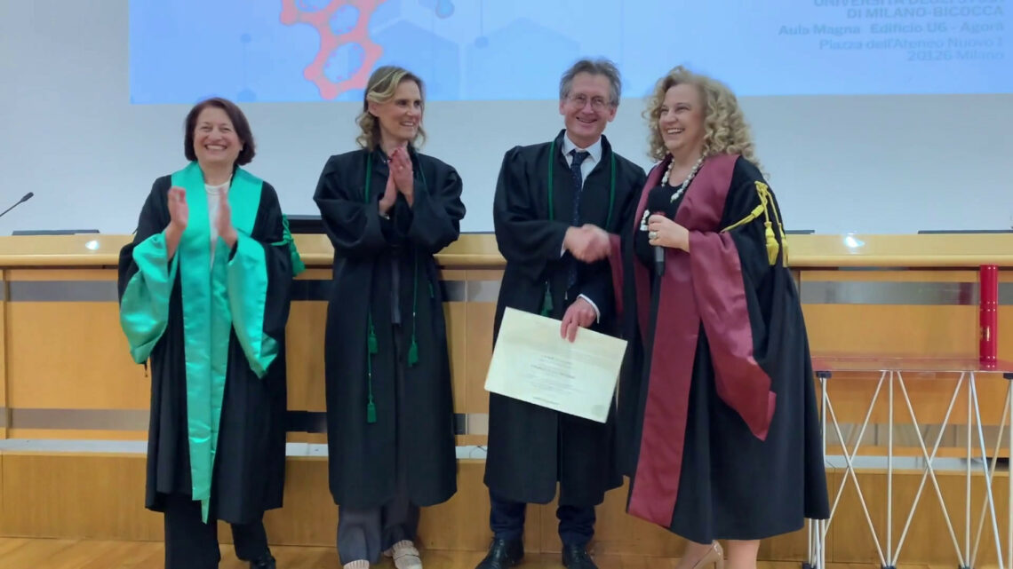 Dalla Bicocca laurea honoris causa al premio Nobel Feringa Dalla Bicocca laurea honoris causa al premio Nobel Feringa