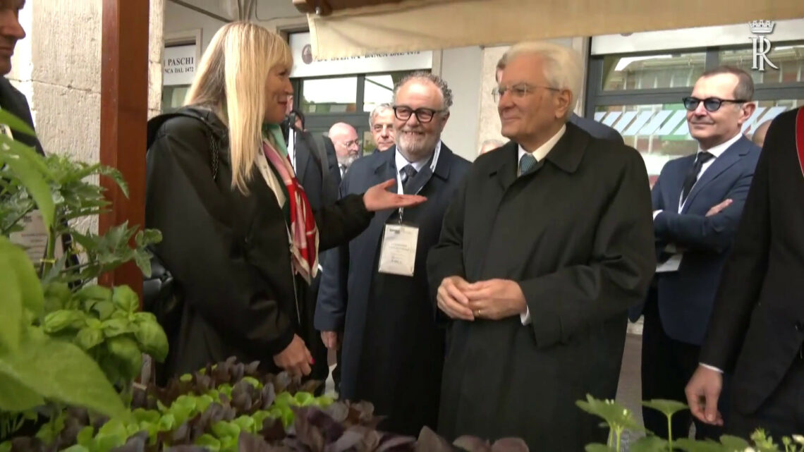 Mattarella visita “Anteprima Macfrut” Mattarella visita “Anteprima Macfrut”