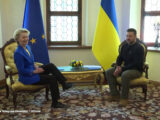 Von der Leyen a Kiev per la Festa dell’Europa