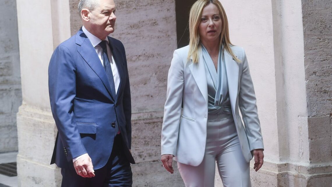 Meloni incontra Scholz “Con la Germania nuove forme di cooperazione” Meloni incontra Scholz “Con la Germania nuove forme di cooperazione”