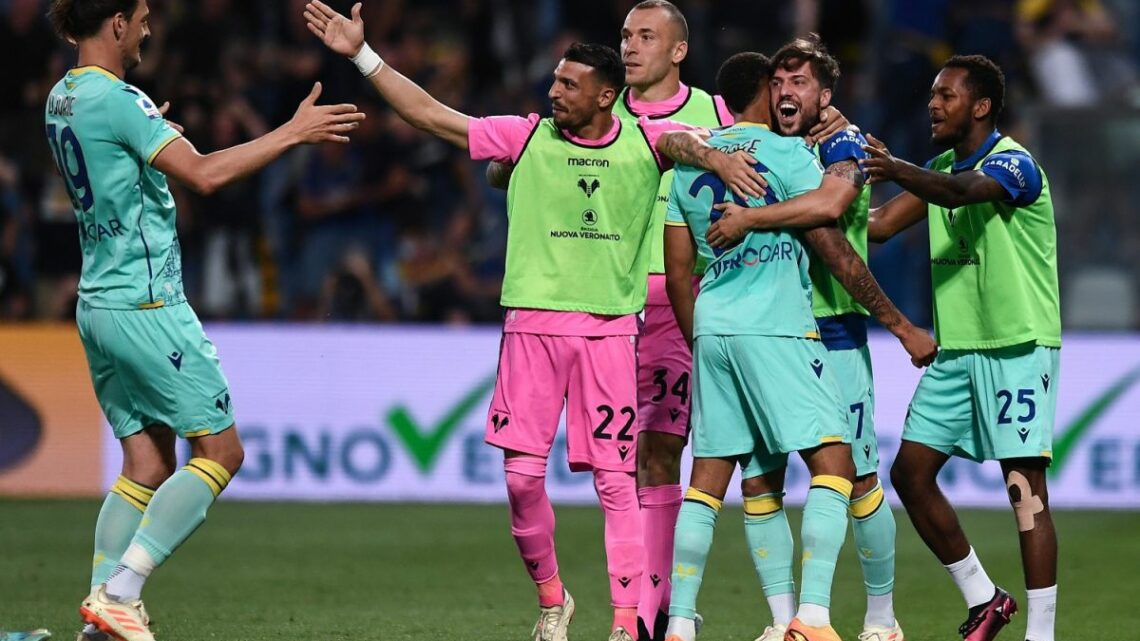 Verona batte Spezia 3-1 e rimane in A, liguri retrocedono Verona batte Spezia 3-1 e rimane in A, liguri retrocedono