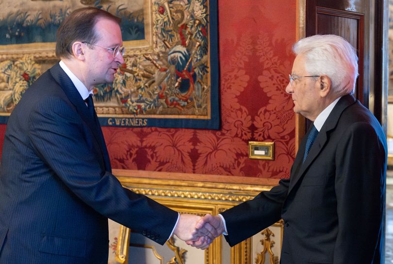 Mattarella ha ricevuto il nuovo ambasciatore russo Paramonov Mattarella ha ricevuto il nuovo ambasciatore russo Paramonov