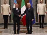 Mattarella incontra il presidente dell’Uzbekistan