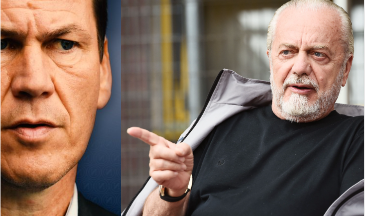 De Laurentis rompe il silenzio con un Twitt, Rudy Garcia è il nuovo tecnico. De Laurentis rompe il silenzio con un Twitt, Rudy Garcia è il nuovo tecnico.