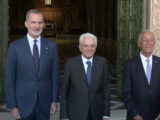 Mattarella, re di Spagna e presidente Portogallo in visita a Monreale