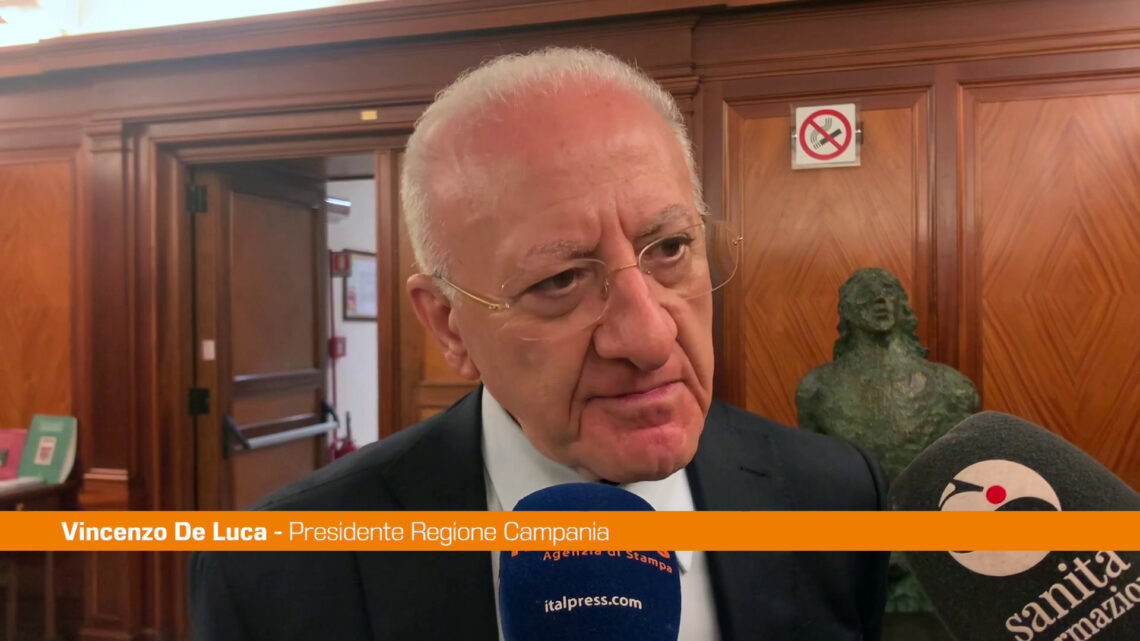 Sanità, De Luca “Stabilire un uguale riparto per tutti i cittadini” Sanità, De Luca “Stabilire un uguale riparto per tutti i cittadini”