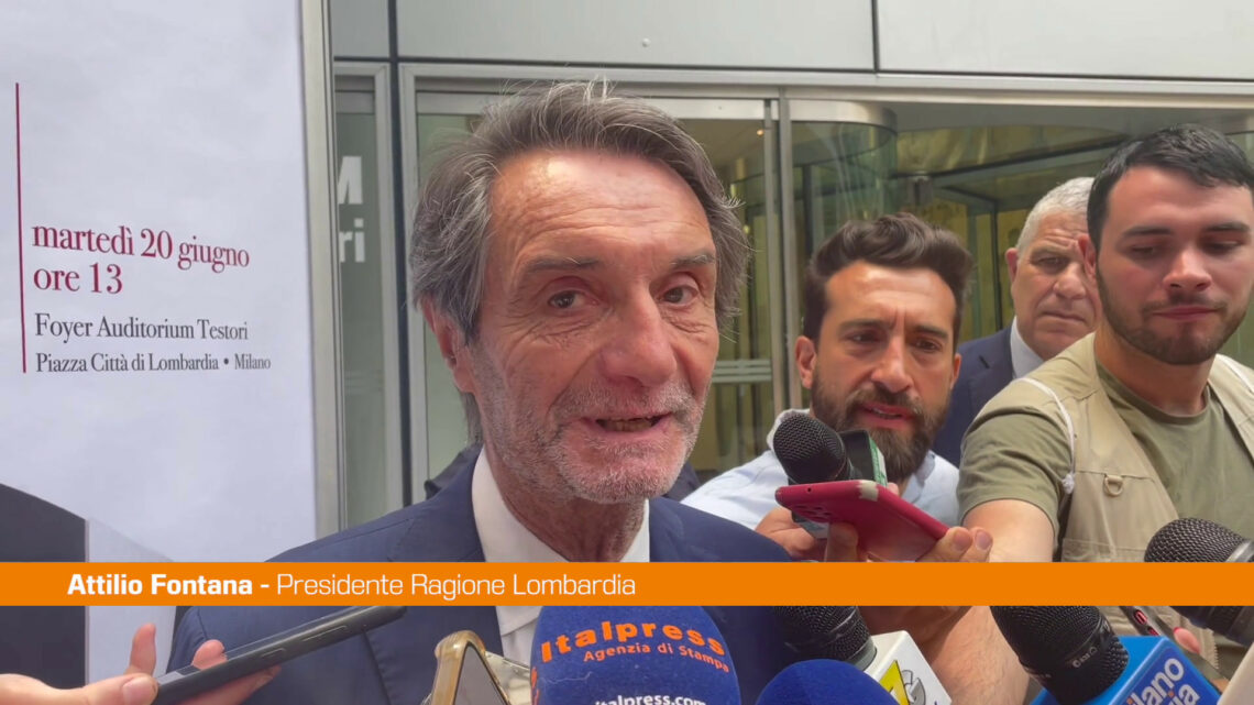 Fontana “In Giunta Lombardia nessuna tensione o problema” Fontana “In Giunta Lombardia nessuna tensione o problema”