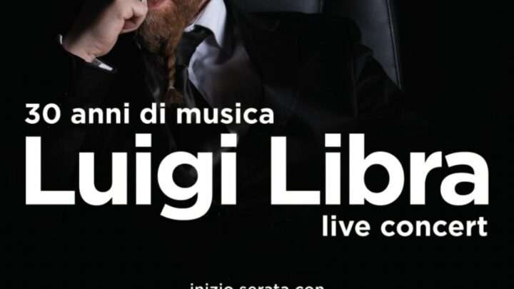 Luigi Libra festeggia 30 anni di carriera con un live concert al Dejavù di Pozzuoli