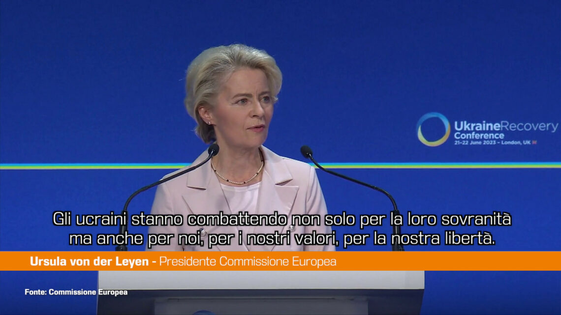 Von der Leyen “Non ho dubbi che l’Ucraina sarà parte dell’Ue” Von der Leyen “Non ho dubbi che l’Ucraina sarà parte dell’Ue”