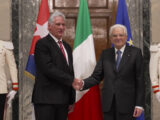 Mattarella riceve il Presidente della Repubblica di Cuba