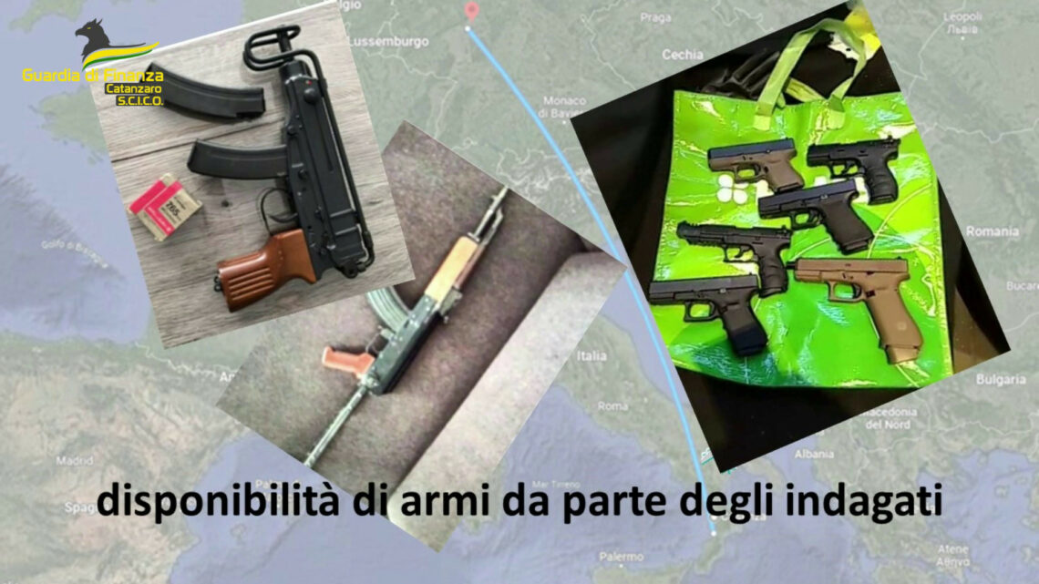 Traffico di droga e armi, 25 arresti tra Italia ed Europa Traffico di droga e armi, 25 arresti tra Italia ed Europa