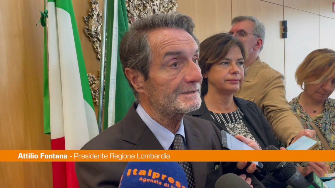 Fontana “Berlusconi grande lombardo con incredibile umanità” Fontana “Berlusconi grande lombardo con incredibile umanità”