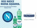 Sorgesana è l’acqua ufficiale della SSC Napoli