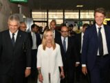 Treno Roma-Pompei, Meloni e Sangiuliano inaugurano il Frecciarossa
