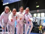 Italia argento mondiale nella spada donne a squadre