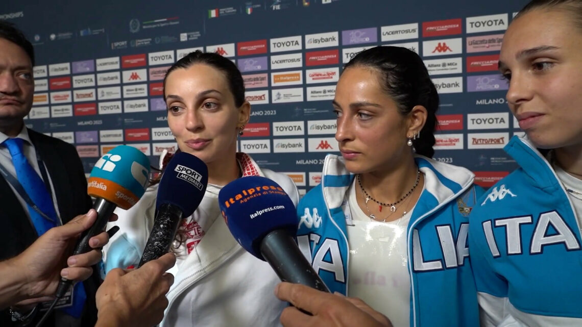 Squadra sciabola donne argento mondiale, Fiamingo “Volevamo l’oro” Squadra sciabola donne argento mondiale, Fiamingo “Volevamo l’oro”