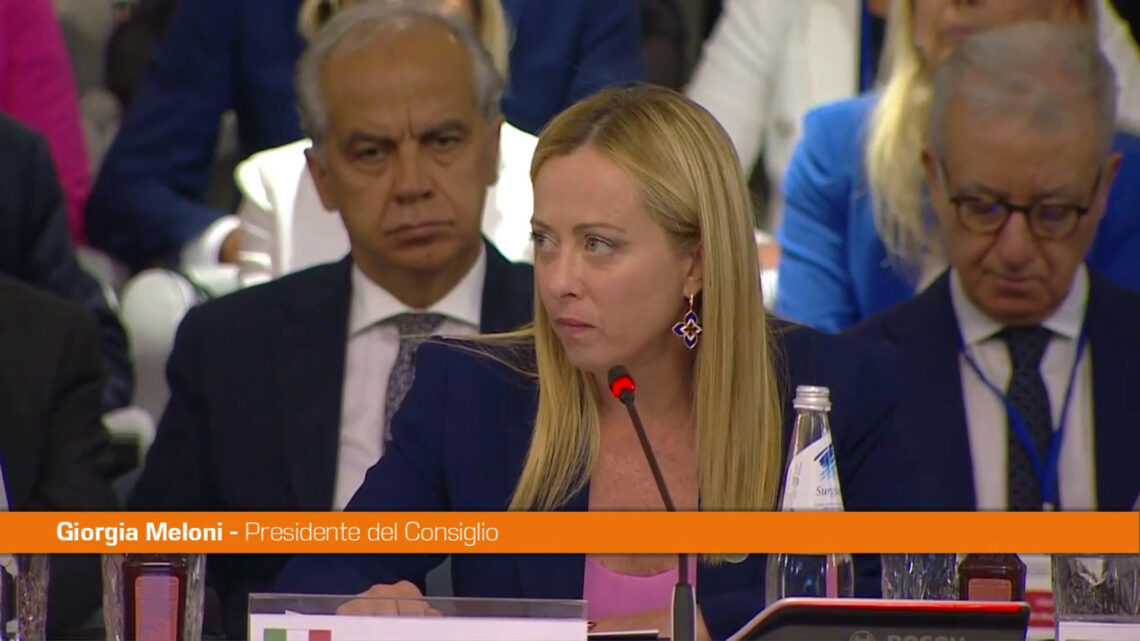 Meloni “Tra Unione Europea e Sud del Mediterraneo dialogo tra pari” Meloni “Tra Unione Europea e Sud del Mediterraneo dialogo tra pari”
