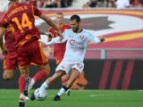 Doppiette di Belotti e Candreva, Roma-Salernitana 2-2