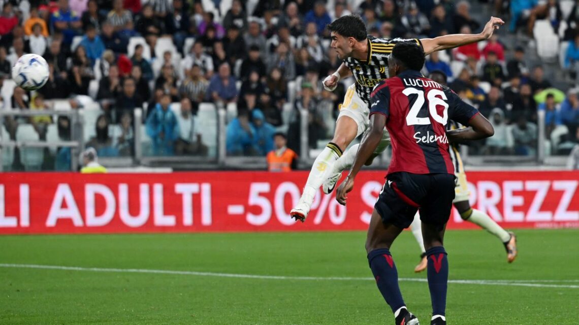 Vlahovic salva la Juve, termina 1-1 contro il Bologna Vlahovic salva la Juve, termina 1-1 contro il Bologna