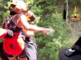 Incidente in montagna nel Lecchese, donna soccorsa da Vigili del Fuoco