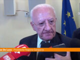 De Luca “A Caivano lo Stato non esiste, serve zona assedio militare”