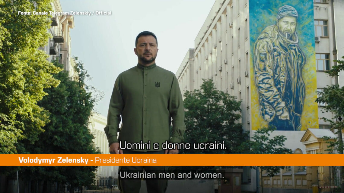 Ucraina, Zelensky “Tutti importanti nella difesa dell’indipendenza” Ucraina, Zelensky “Tutti importanti nella difesa dell’indipendenza”