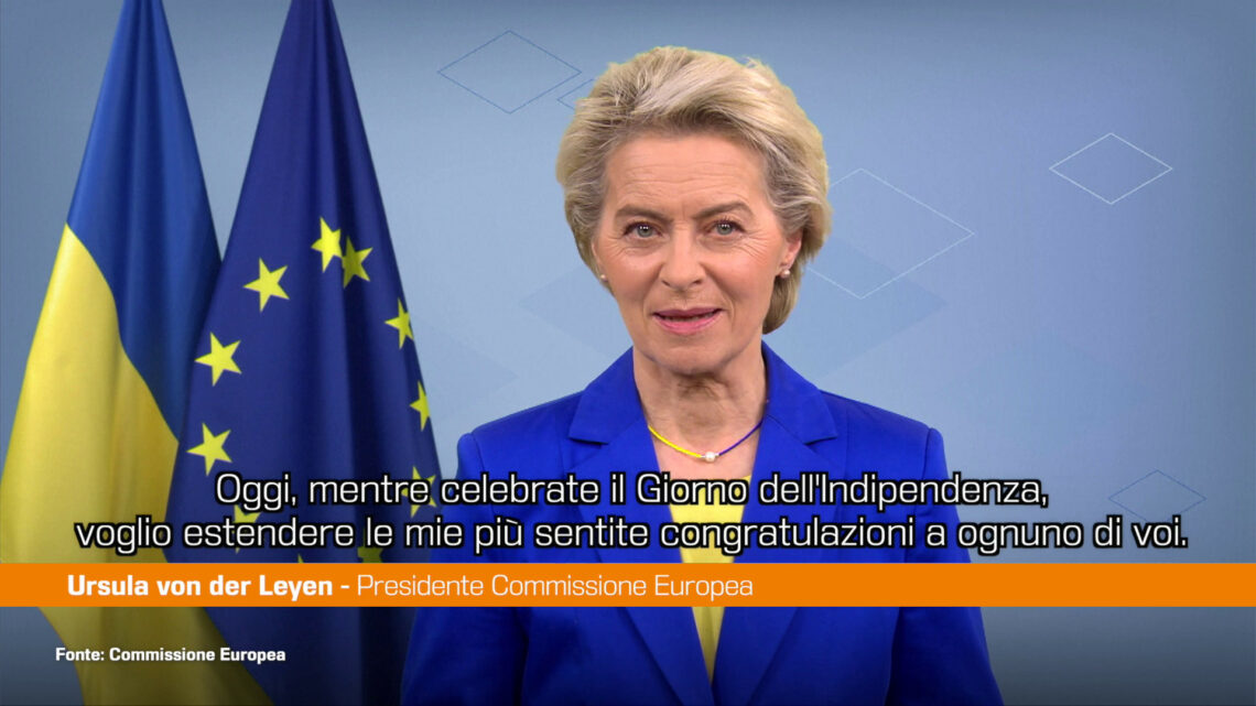 Ucraina, Von der Leyen “La sua forza è il popolo” Ucraina, Von der Leyen “La sua forza è il popolo”