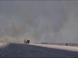 Incendio nel Trapanese, il fumo invade la pista dell’aeroporto