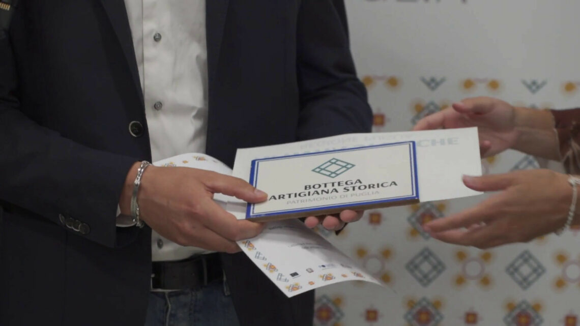 La Regione Puglia celebra le attività con oltre 70 anni di storia La Regione Puglia celebra le attività con oltre 70 anni di storia
