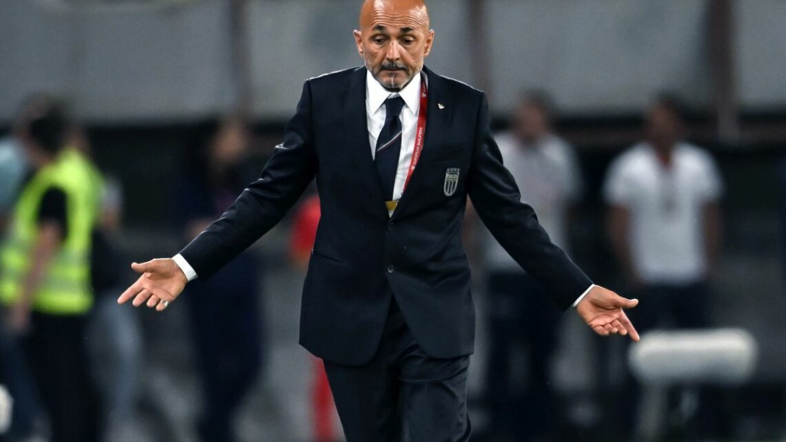 Per Spalletti esordio azzurro con pareggio, 1-1 contro Macedonia Per Spalletti esordio azzurro con pareggio, 1-1 contro Macedonia
