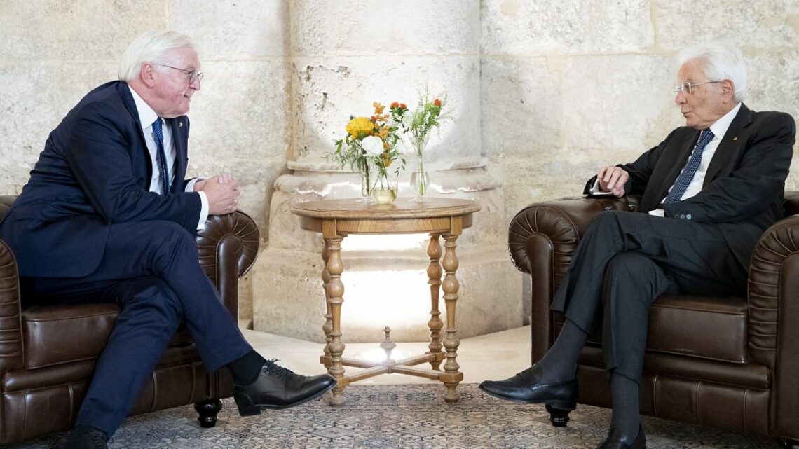 Mattarella e Steinmeier a Siracusa “Forte legame tra Italia e Germania” Mattarella e Steinmeier a Siracusa “Forte legame tra Italia e Germania”