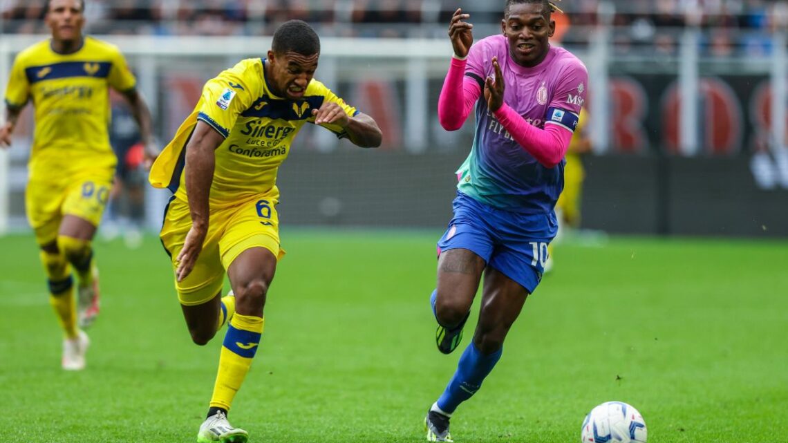 Contro il Verona basta Leao, il Milan torna a vincere Contro il Verona basta Leao, il Milan torna a vincere